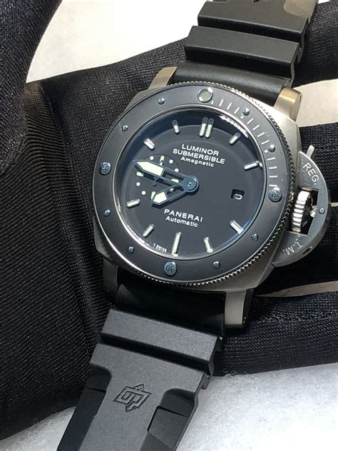 1389 panerai|pam 1389 titanium.